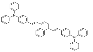 4,4'-[1,4-Naphthalenediyldi-(1E)-2,1-ethenediyl]bis[N,N-diphenylbenzenamine]